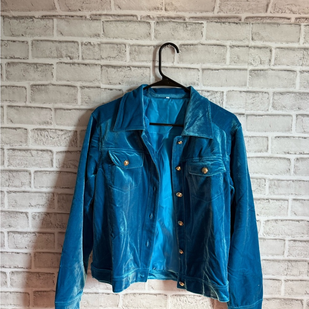 Blue Velvet Women's Jacket